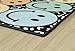 Flagship Carpets Pastel Rainbow Smileys on Notebook Educational Area Rug for Kids Room Seating Décor, Children's Classroom, Play Carpet for Teaching and Playroom, 5' x 7'6
