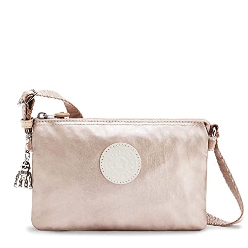 Kipling Creativity Xb Bandolera para Mujer, Plateado (Metallic Glow), Talla única