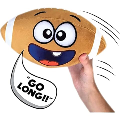 Move2Play Interactive Plush Football for Kids Cover