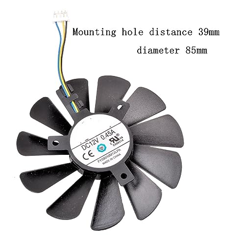 Ventilateur carte graphique de rechange durable à 4 broches pour maintenance GPU - 3