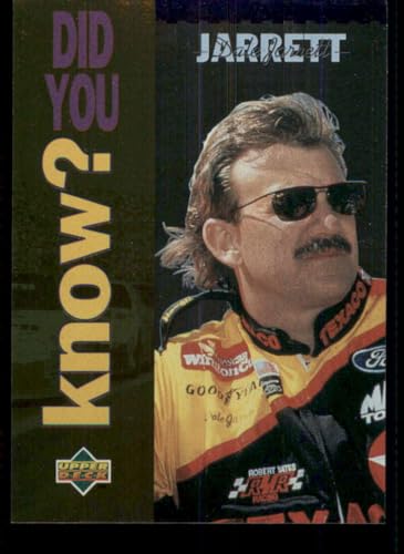 Racing Trading Card NASCAR 1995 Upper Deck #165 Dale Jarrett DYK NM Near Mint