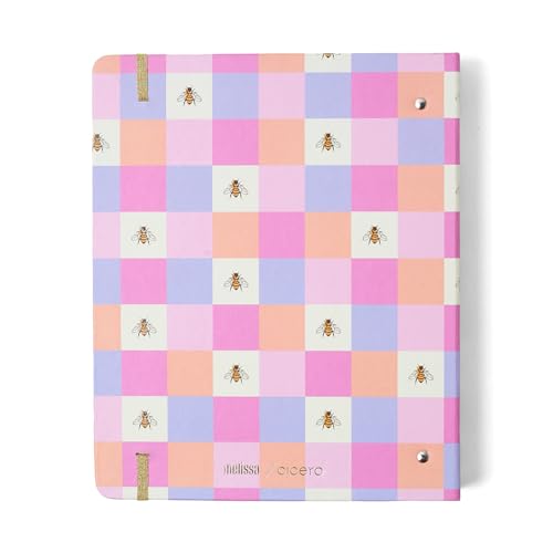 Caderno Criativo Argolado Melissa Pautado 17X24 Casinha Das Abelhas, Cicero