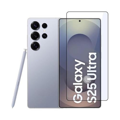 MoCoTech HD+ Edge-to-Edge Tempered Glass for Samsung Galaxy S25 Ultra 5G – Full Screen Protector, 9H, Anti-Scratch, Bubble Free, Case Friendly, Ultra Clear with Easy Installation Kit