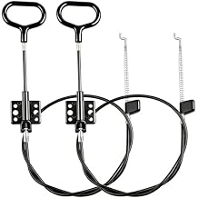 Recliner Pull Cable Handle Ring, Fits for Loveseats and Lane Couches, for Ashley, Lazy Boy Sofas, for Glider and Rocker Recliner Chairs Etc, Hook Exposed Cable with S Tip for Sofa, 2 PCS