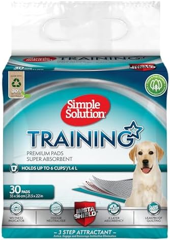 Simple Solution Premium Training Pads for Dogs and Puppies - Pack...