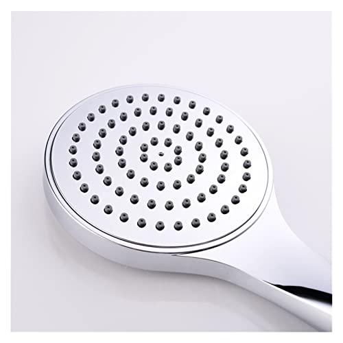 Douche à main chromée en ABS avec support mural réglable pour salle de bain