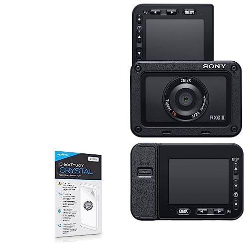 Protection Sony RX0 II BoxWave HD anti-rayures avec double film écran haute transparence