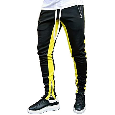 FLYFIREFLY Men's Slim Fit Track Pants Cover