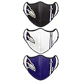 Baltimore Ravens NFL Sport 3 Pack Face Cover