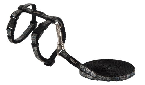 Rogz Catz Sparklecat Lead And Harness, Extra Small, Black #TOP17