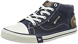 Mustang 4072-505-841, Zapatillas Altas Hombre, Azul (Jeansblau 841), 42 EU