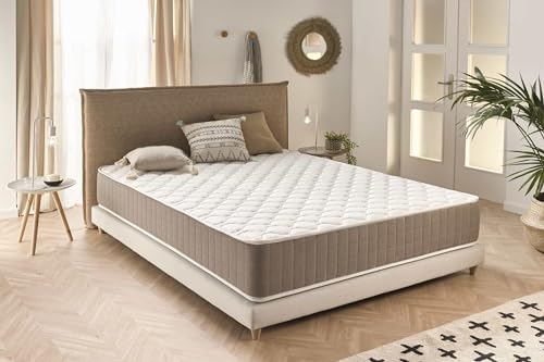 Moonia - Colchón Viscoelástico Gel Firmeza Alta/Media - 140x190 - Grosor +/- 30 cm - Cama de Matrimonio - Colchón Hipoalergénico Antibacterias con 8 Capas - Modelo Magnum Gel - imagen 2