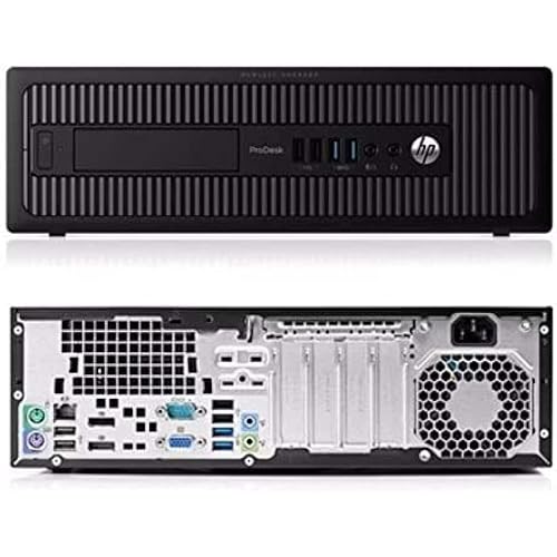 HP ProDesk 600 G1 Small Form Business High Performance Desktop Computer(Intel Core i5 4570 3.2G,16G DDR3,240G SSD+500G,DVD,WiFi,Win10Pro64)(Certified Refurbished)-Support-English/Spanish