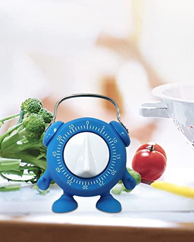 Boseen Kitchen Cooking Mechanical Timer, 60 Minutes Countdown Cooking Teaching Mechanical Egg Timer Wind Up Cute Timeout Timer For Kids No Battery #TOP5