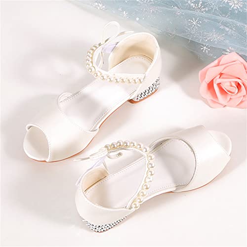 Girls Sandals Grils Dress Shoes Wedding Party Open Toe Glitter High Heels For High School Prom Kids Sandals Girls4