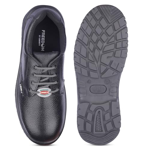 Image of Liberty Freedom Surksha2SK Men's Derby Safety Shoes: Ensuring Daily Comfort and Durability Safety Shoes for Men | Industrial Safety Shoes for Men | Safety Shoes for Men Stylish
