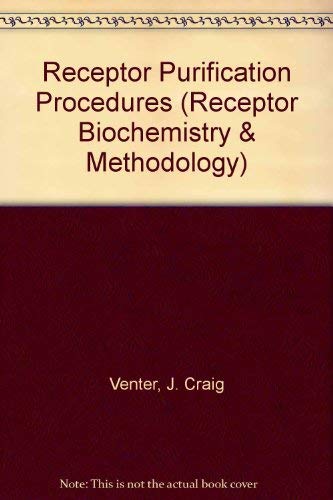 Receptor purification procedures (Receptor bioc... 0845137018 Book Cover