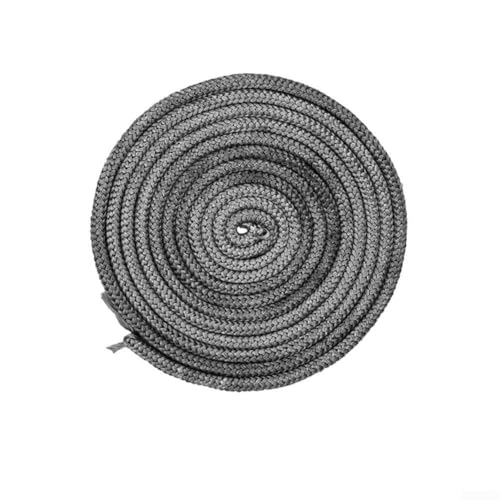Junta de fibra de vidrio para puerta de estufa de leña para un rendimiento y eficiencia óptimos, 8 opciones de 16 mm de diámetro (2,5 m x 14 mm)