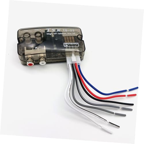 Convertidor de audio de automóvil adaptador de cable amplificador SHINEOFI 4