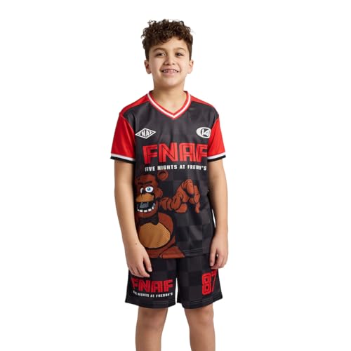 Bioworld Five Nights At Freddys Freddy 87 Boys 2-Pack Soccer Jersey & Shorts Combo Set-10