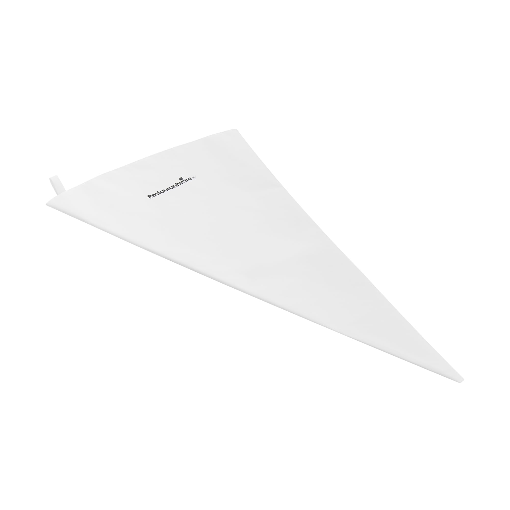 Restaurantware Spritzbeutel 144 Stück 60 cm Segeltuch Kuchen Dekorieren Beutel für Zuckerguss Gebäck Dekorateur Verstärkter Griff Fettdicht Weiß
