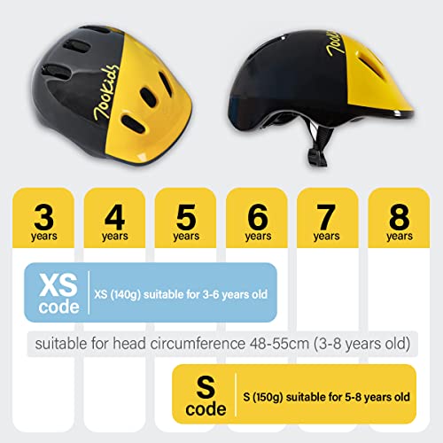 700KIDS Casque Protection Enfants Vélo et 6 pièces Kit de Protection Roller Enfant, Casque Réglable Coudières Genouillère Gants pour Sport Skateboard Roller Patin Trottinette Cyclisme - Image 7