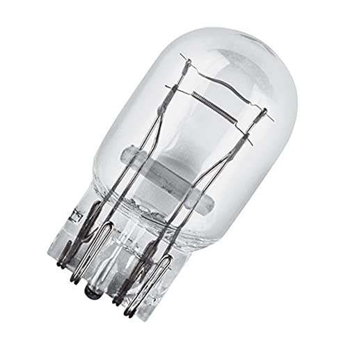 OSRAM W21/5W 21/5 Watt 12 Volt Car Lamp Light Bulb Stop Brake Back 21W, Yellow