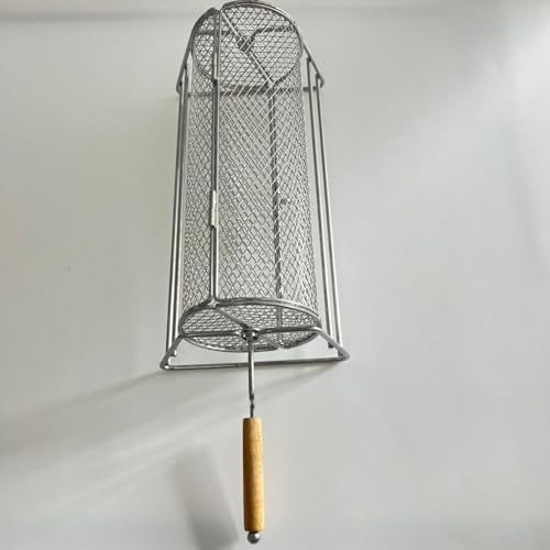 Panier de barbecue à rouler en acier inoxydable pour ne plus perdre vos aliments