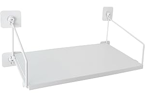 Space-Saving No-Drill Floating Shelves for Projectors, Electronics, and More