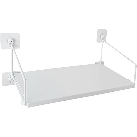 Space-Saving No-Drill Floating Shelves for Projectors, Electronics, and More