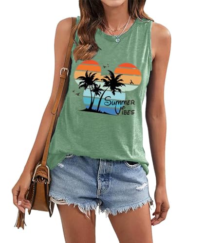Image of Vacay Mode T Shirts for Women Summer Beach Hawaii Vacation Short Sleeve Tops Holiday Cruise Getaway T Shirts