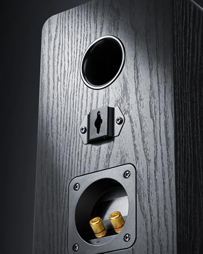 Image of Saiyin 3-Way Passive Bookshelf Speakers 5.25inch Woofer