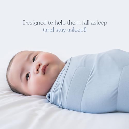 Image of HALO SleepSack SuperSoft Swaddle, Cozy Bamboo Viscose, 3-Way Adjustable Swaddle, 2 Way Zipper, 2 TOG