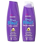 Aussie Miracle Moist Shampoo and Conditioner Set with avocado & australian jojoba oil-12.1 fl oz each