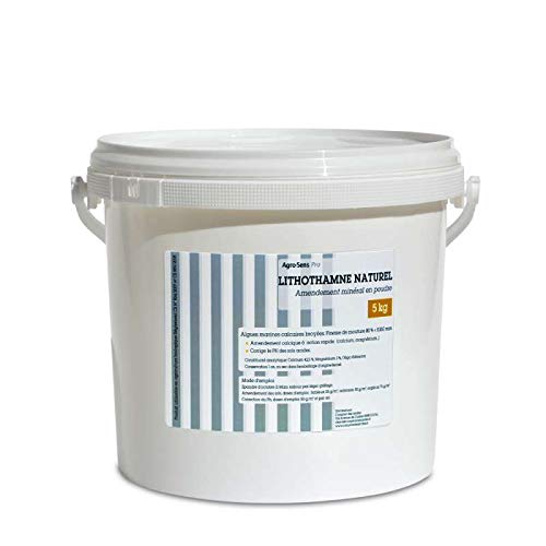 Agro Sens - lithothamne Pur en polvo para el jardín. Cubo de 5 kg Cover