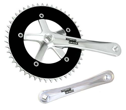 Sturmey Archer Single Speed Chainset Silver - 48T