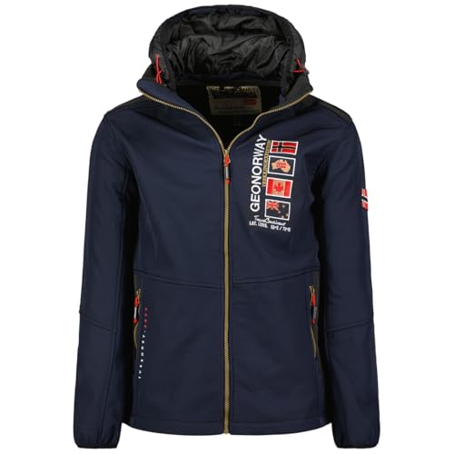 Geographical Norway Talgare Blouson Softshell Homme Coupe Vent Noir