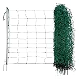 Kerbl 27268 OviNet Schafnetz Doppelspitze, Höhe 108 cm, grün