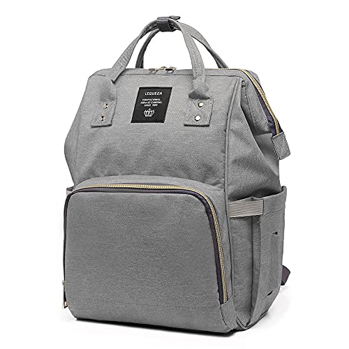 MOCHILA MATERNIDADE ORIGINAL LEQUEEN MULTIFUNCIONAL