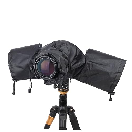 Funda de lluvia para cámara DSLR que evita humedad en tus lentes
