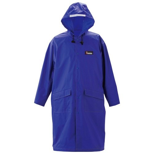 川西工業 #3535 合羽 防水 男女兼用 ロイヤルブルー フリーサイズ