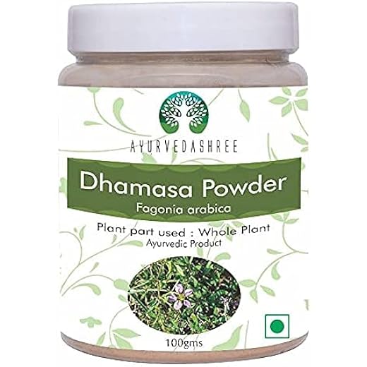 Ayurvedashree Fagonia 100g Powder - Dhamasa