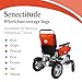 Senectitude Bags for Wheelchairs, Walkers, Rollators, Motorized Scooters. Keep Your Items Nearby and Hidden from View. Pack of 2 Bags