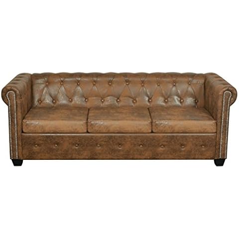 Canapé Chesterfield 3 Places Festnight Cover