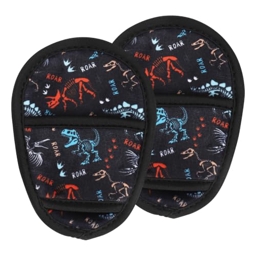 Image of 2 Pack Crotch Area Pad for Stroller, Universal Pram Belt Cushion for Kids