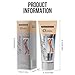 O’CHEAL Waterproof Leg Makeup Cream, No Transfer Tattoo Cover Up&Scar Concealer, Long Lasting Body Foundation for Flawless Skin, Leg Varicose Vein Cover Up, Suitable All Skin Tones (Light Brown)
