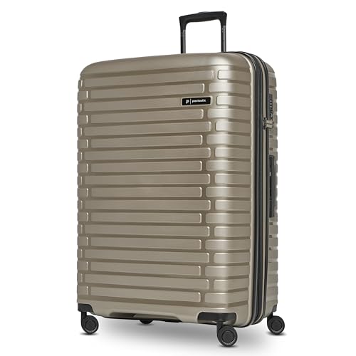 Pactastic Hartschalen Check-in Koffer | Großer XL Trolley 52 x 31 x 75 cm von 101 auf 110 Liter erweiterbar | aus hochwertigem Polypropylen | 4 Doppelrollen & TSA-Schloss (Collection 04)