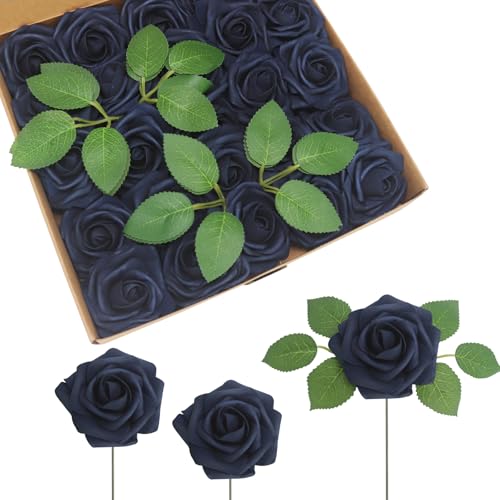 UPSUIT �A�[�e�B�t�B�V�����t�����[ ���A���ȃo�� �X�e���t�� DIY �E�F�f�B���O�u�[�P �Z���^�[�s�[�X �u���C�_���V�����[ �p�[�e�B�[ �z�[�� ���}���`�b�N �f�R���[�V���� (�l�C�r�[�u���[�A���M�����[ 3�C���` - 50��) �l�C�r�[�u���[ Re