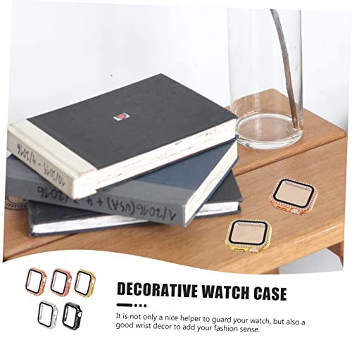 ARTIBETTER 10 Pcs Elephant Candles Protective Cover Reloj Inteligente Easy to Install Case Glitter Watch Case Watch Protector Bat Sunglasses Tempered Film Delicate Decorate