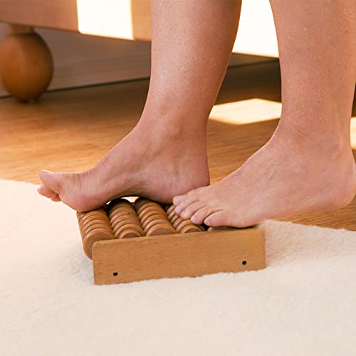Massageador de pés – massageador duplo para fascite plantar e alívio do estresse | Presentes de rela